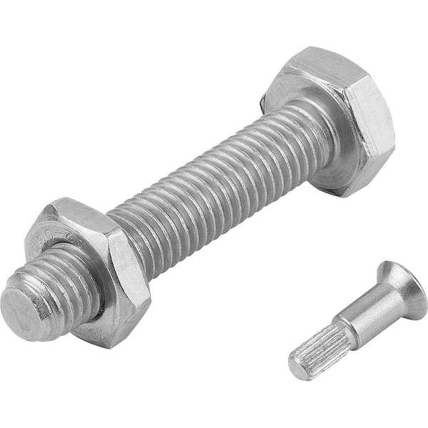 Threaded Spindle For Levelling Feet D1=M16X150 Stainless Steel, Eco L1=158, 5